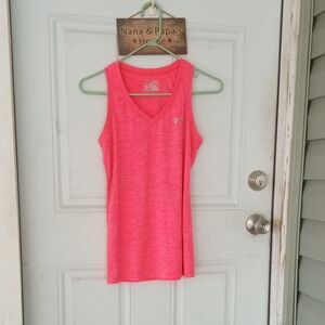 Women's Extra Small Pink Under Armor Dry Fit Tank